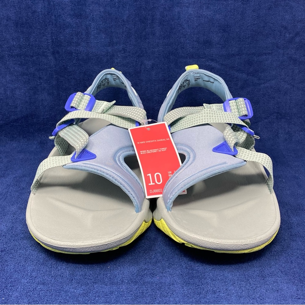 Nike oneonta sandals all terrain blue/ night Forrest womens US 10 - Picture 2 of 6